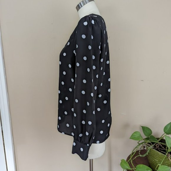J. Crew Polka Dot Blouse - Picture 3 of 11